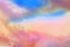 Peach Holographic Space Background