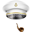 Captain's Hat and Pipe