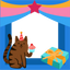 Cat Birthday Collage Frame