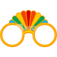 Gold Rainbow Glasses