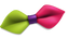 Green and Pink Bow-tie
