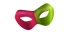 Green and Pink Mask