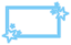 Neon Rectangle & Star Border
