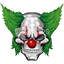 Scary Clown Head