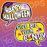 Halloween 2.0 Prop - Happy Halloween / Give Me Your Candy