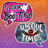 Halloween 2.0 Prop - Gh'oul Times / I Look Boo-Tiful