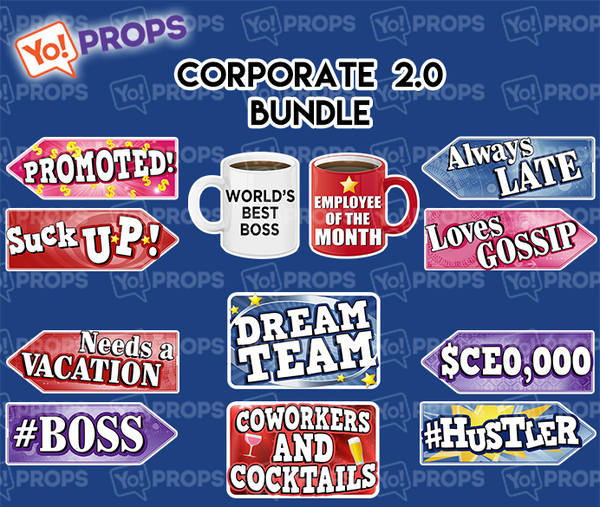A Set Of (6) Signs – The Corporate 2.0 Bundle