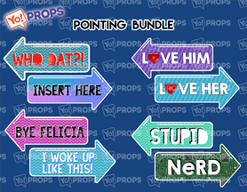 Pointing Bundle of 4
