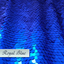 Royal Blue Large Sequins Backdrop