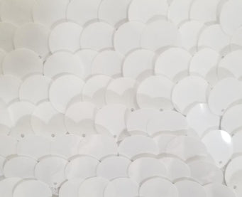 White Sequins Backdrop