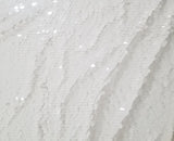 White Sequins Backdrop