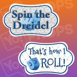 Hanukkah Prop - Spin the Dreidel / How I Roll
