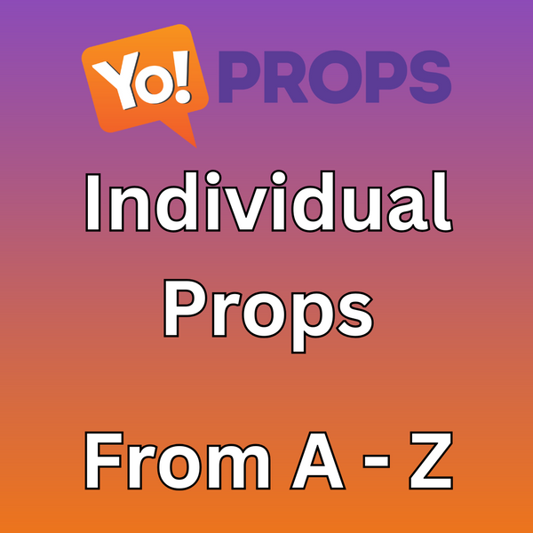 A-Z Individual Props