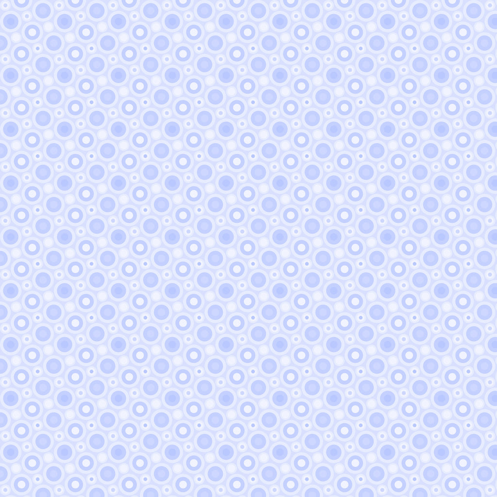 Blue Bubble Polka Dot Background