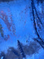 Matte Blue Large Sequins Backdrop