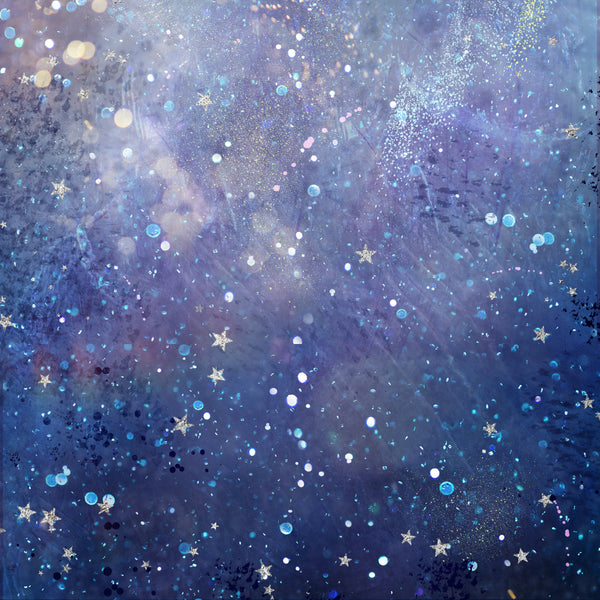 Dark Blue Outer Space Background