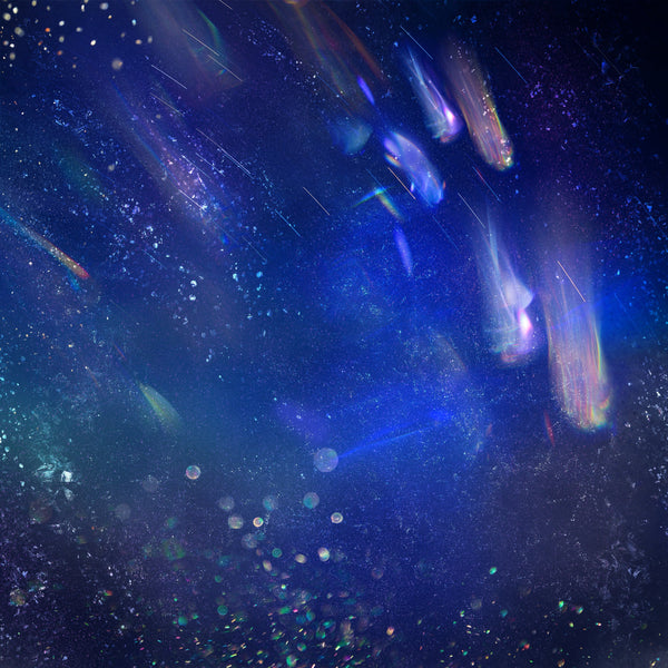 Shooting Stars Outer Space Background