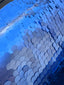 Matte Blue Large Sequins Backdrop