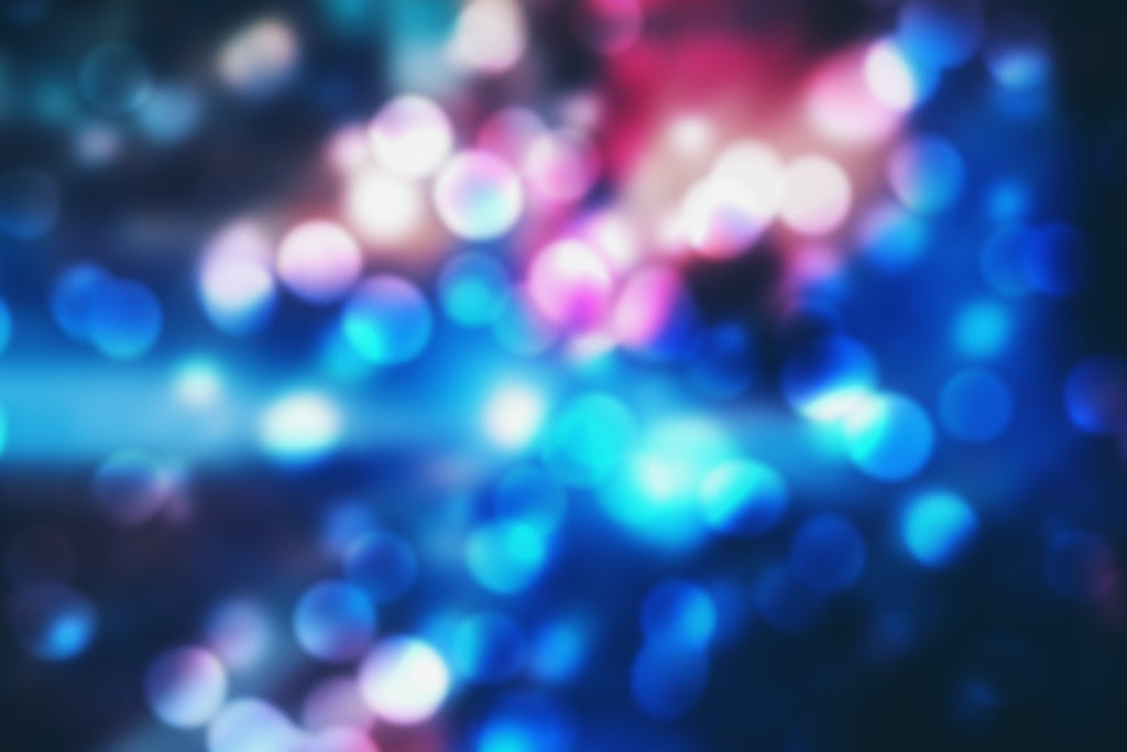 Blue Bokeh Background