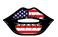 American Flag Lips