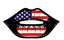 American Flag Lips