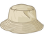 Beige Fishing Hat