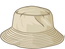 Beige Fishing Hat