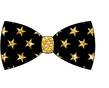 Black and Gold Bowtie