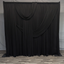 Black Drape Backdrop set
