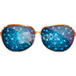 Blue Sparkle Glasses