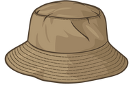Brown Fishing Hat