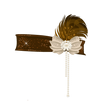 Brown Flapper Hat