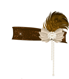 Brown Flapper Hat