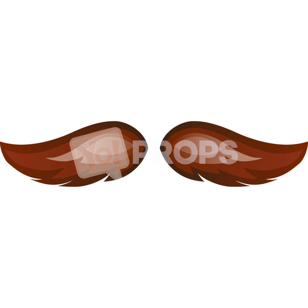 Brown Mustache 2