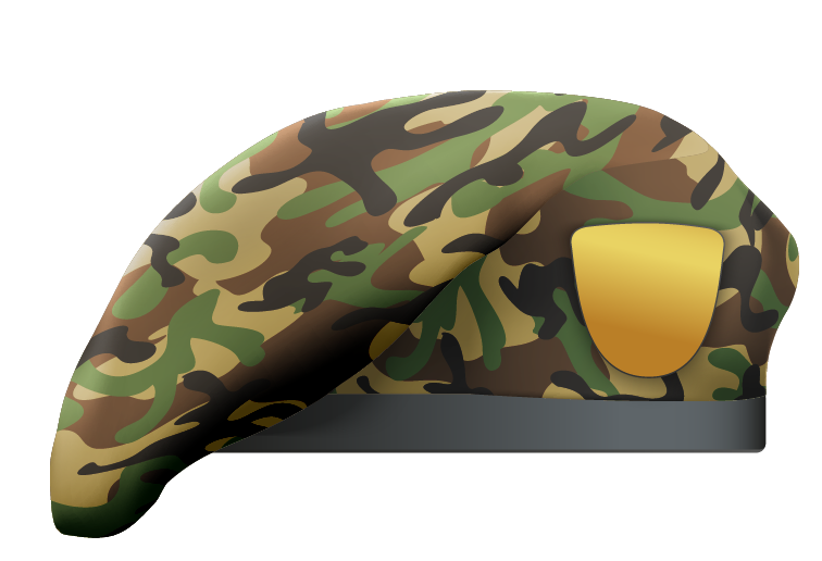 Camouflage Beret 1