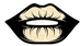 Black Champagne Lips