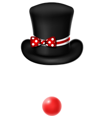 Clown Hat and Nose