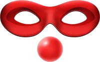 Clown Mask and Nose