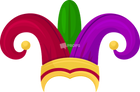 Colorful Jester Hat
