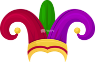 Colorful Jester Hat