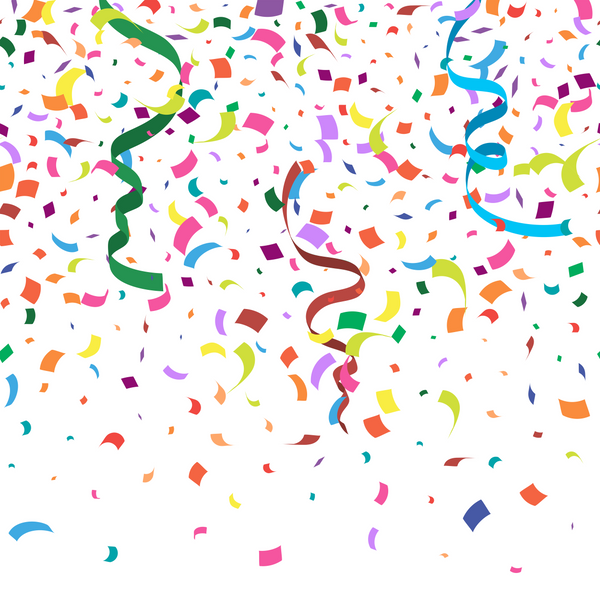 Party Confetti Background