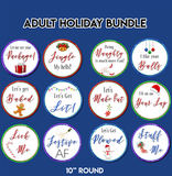 Adult Holiday Bundle-Jingle My Bells/Let me See your Package