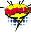 "Damn" Comic Speech Bubble