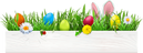 Easter Grass in Pot Overlay