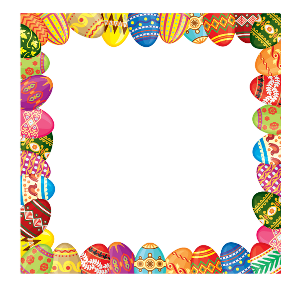 Easter Egg Frame Overlay