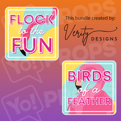 Flamingo Prop - Flock of Fun / Birds of a Feather