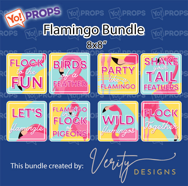 Flamingo Prop - Wild Flamingos / Flock Together