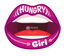 "Hungry Girl" Lips Sticker