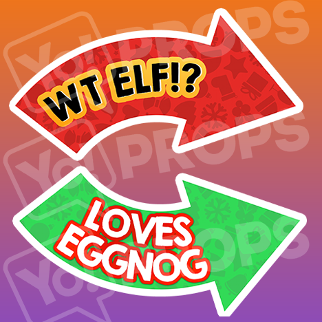 Holiday/Christmas 1.0 Prop - (Loves Eggnog/WTElf