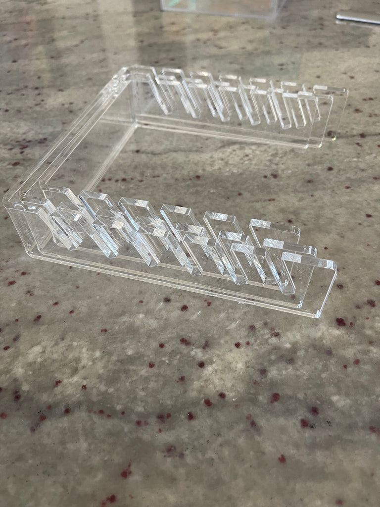 thumbnail image 2 of 50 Pack Blue Plastic Game Card Stands – Board Game Card Holder Clips & Props 2 of 5